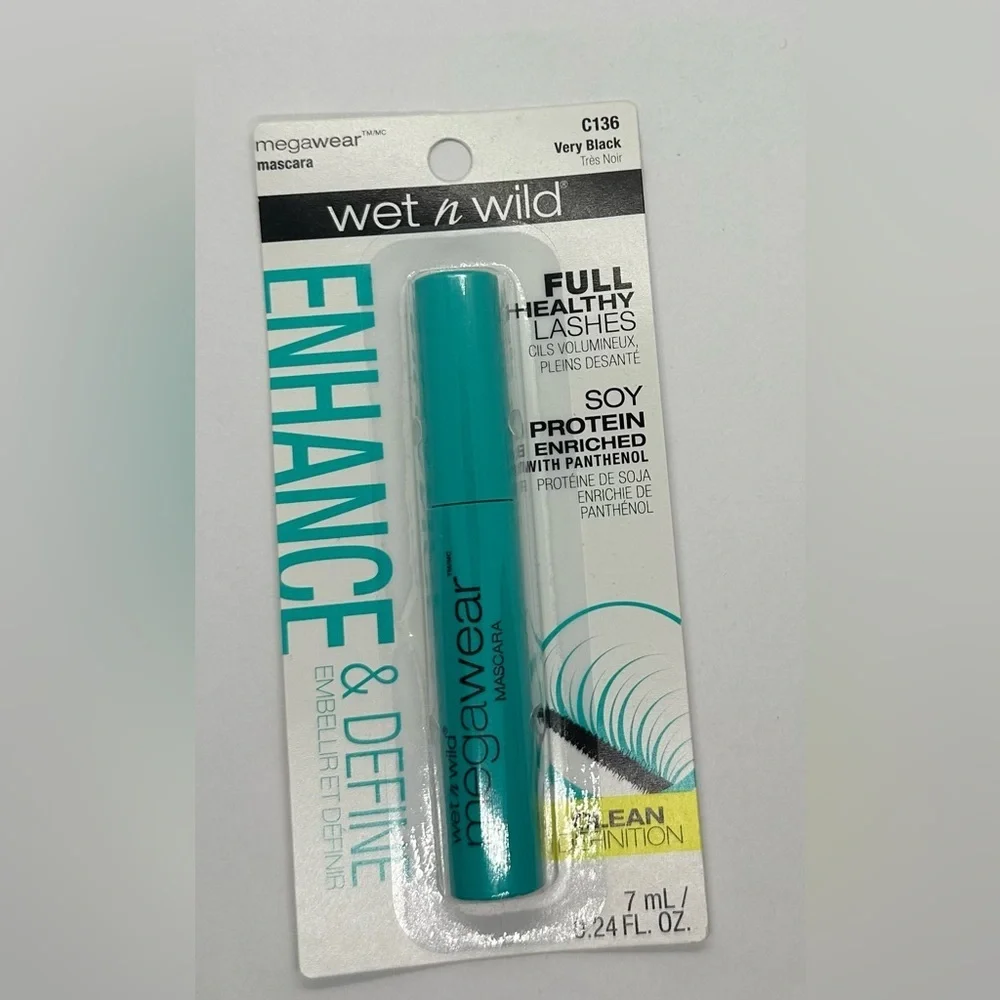 ✨🩵✨ NWT Wet n Wild MegaWear Mascara C136 Very Black | Enhance & Define ✨🖤